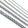 Venta al por mayor del fabricante Cadena de eslabones de acero inoxidable 316L personalizada Cadena pequeña soldada Cadena lateral Collar Pulsera Cadena básica para colgar