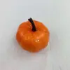 Modelo de calabaza de simulación, adornos de calabaza de Halloween, accesorios decorativos, vitrina de verduras, accesorios de fotografía para educación temprana