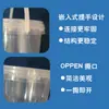 Cubo de Plástico de Grado Alimenticio con Tapa, Engrosado, Color Personalizable, Cubo de Almacenamiento para Detergente de Lavandería, Cubo Transparente, Cubo para Frutas, Portátil