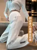 Pantalones de maternidad para primavera, forrados de polar y engrosados, adecuados para usar al aire libre, pantalones de soporte para el vientre, leggings de talla grande, pantalones joggers de maternidad nuevo estilo 2026