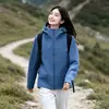 Jaqueta Soft Shell Outdoor Niaojia Gama para Mulheres, Casaco de Primavera e Outono, À Prova de Vento e Impermeável, Roupas para Caminhada, Ciclismo, Viagem, Montanhismo para Homens