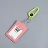 Portatarjeta de Identificación de Trabajo Retráctil, Portadocumentos, Tarjeta de Control de Acceso, Tarjeta de Comedor, Tarjeta de Identificación de Autobús, Tarjeta de Estudiante Transparente, Etiqueta de Nombre