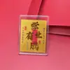 Pegatinas Adhesivas para Teléfono de Oro Puro 999 Atrae-Riqueza para la Buena Suerte. Pegatinas Doradas para Teléfono, Mismo Modelo que Shenzhen Shuibei, Suministro al por Mayor