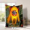 Amazon Comercio Electrónico Transfronterizo Impresión Digital Cómoda, Suave y Cálida Doble Cara Franela Halloween Manta Pequeña Manta