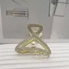Oferta Especial Transfronteiriça Moda Acessórios de Cabelo Coque Grampo de Cabelo Presilha de Tubarão Presilha com Strass Acessório de Cabelo em Formato de Coração Gravata Borboleta Grampo de Cabelo para Menina