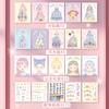 Bazar da Princesa Adesivo de Diamante Jardim de Infância Feito à Mão Menina DIY Livro Silencioso 3-6 Anos Brinquedo de Presente de Aniversário Infantil