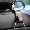 Gancho trasero para coche, gancho para respaldo de asiento, gancho multifunción para coche, gancho pequeño para coche, gancho para asiento de dibujos animados