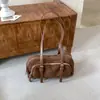 Bolso Boston Estilo Retro Coreano Nuevo Otoño 2026, Bolso de Hombro con Diseño de Nicho, Bolso de Axila de Gran Capacidad para Viajes Diarios