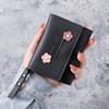 Cartera para dama corta de moda creativa versión coreana 2022 directa de fábrica, monedero con hebilla para estudiante