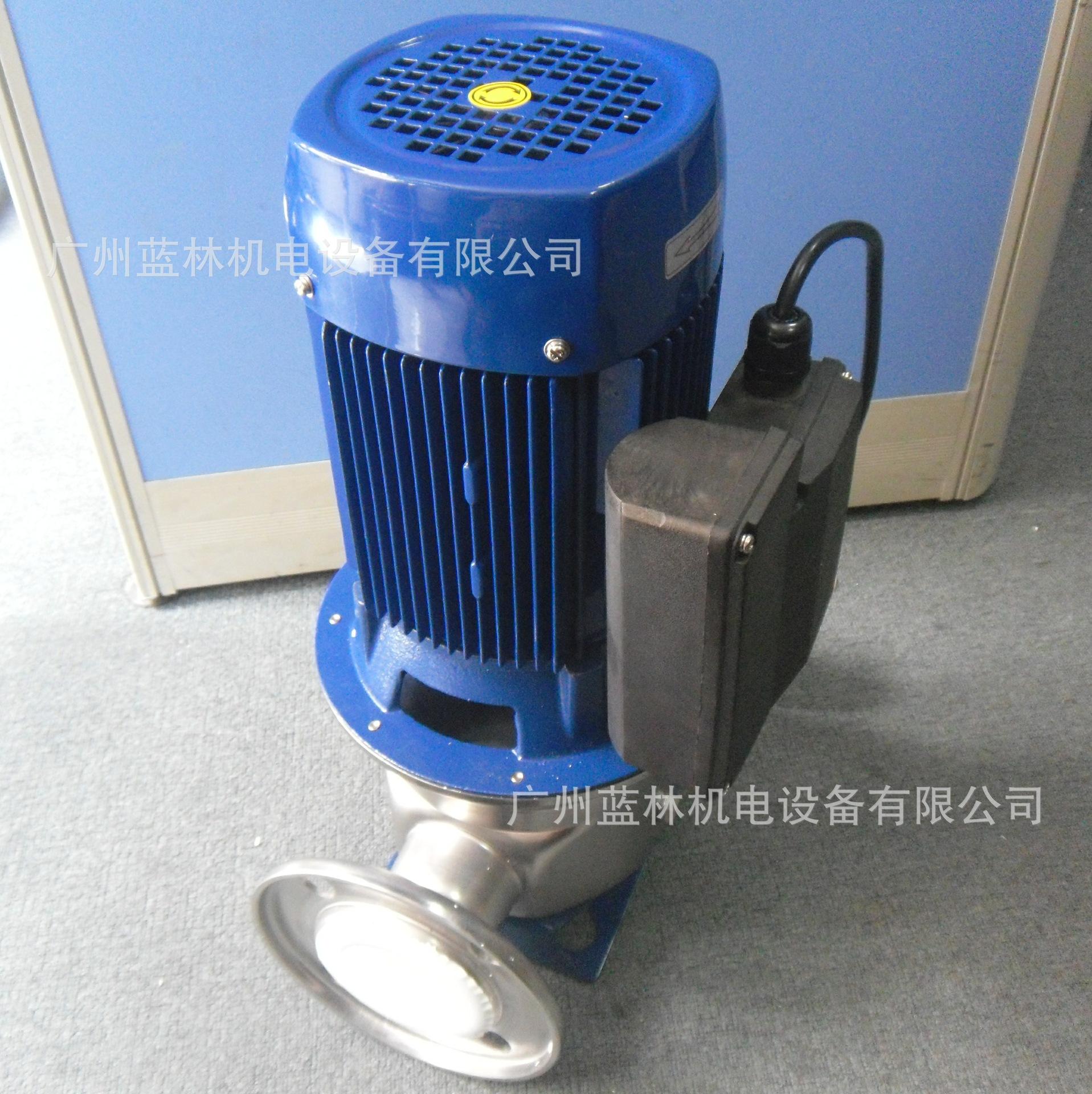 不锈钢立式单相管道泵01