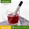 Filtro de chá tubo de ensaio filtro de chá filtro de chá resistente a alta temperatura vazamento de chá transparente filtro de chá perfumado máquina de chá acessórios