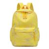 Mochila de viagem para meninas, mochila fofa para meninas, simples, estudantes universitários, colorida, listrada, casual, moda primavera, mochila de surto