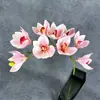 10 cabeças Huilan flor artificial atacado única multi-cabeça sentir Magnólia Casa decoração de casamento adereços de filmagem flor artificial