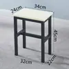 Banco Cuadrado Pequeño Línea de Ensamblaje Banco para Taller Clase de Capacitación Mesa y Silla para Academia de Repaso Banco de Hierro Simple Moderno Adulto Venta al por Mayor