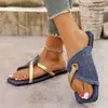 Comercio electrónico transfronterizo: Nueva colección de verano 2026 de sandalias de slip-on para mujer, con un diseño sofisticado y elegante, perfectas para usar al aire libre y en la playa.