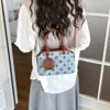 Bolso Nuevo para Mujer, Bolso Boston, Bolso Almohada, Monograma Clásico, Sencillo, Moderno, Versátil, de Mano, Cruzado, Bolso de Hombro para Mujer