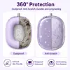 Adecuado para Estuche Protector Airpodsmax, Modelo Transparente Brillante de TPU Estuche Protector para Auriculares Airpodsmax