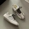 Zapatos de Entrenamiento Alemanes Retro Transpirables Antideslizantes de Moda para Mujer 2026 Otoño Nuevos Zapatos Deportivos Casuales Versátiles con Cordones Bloqueo de Color