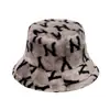 Sombrero de Cuenca Estilo Japonés Impreso RPET Sombrero de Pescador RPET Transfronterizo Imitación Piel de Conejo Sombrero de Pescador de Doble Cara Fábrica de Personalización