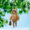 Nuevos Productos Transfronterizos Serie Mariposa Suministros para Interiores de Automóviles Colgantes Decorativos de Gato de Moda Accesorios para Llaveros