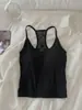Camiseta térmica canelada de algodão com cashmere para mulheres, com tecido escovado, sutiã embutido e alças ajustáveis, disponível em várias cores
