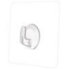 Gancho de Cristal Adhesivo sin Perforación para Colgar en la Pared Gancho de Cristal Almacenamiento de Abrigos y Sombreros para Puerta de Cocina Baño Gancho Adhesivo