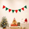 Gnomo de Natal de Feltro Transfronteiriço Decoração de Bandeira Muzhu Pingente de Natal de Feltro Bandeira de Natal Não Tecida