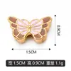 Colgante Mariposa Doble Agujero Diverso DIY Collar Pulsera Encanto Accesorios de Joyería Venta Directa de Fábrica Lote Mixto Transfronterizo