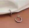 Pinzas para Orejas de Aro Estilo Vintage Puro Deseo para Orejas No Perforadas, Nuevos Aros de Oreja Mobius, Elegantes Pendientes de Espiral para Mosquitos para Mujeres