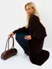 Chaqueta Suéter de Piel Sintética de Visón para Mujer en Otoño e Invierno Estilo Caliente Suave y Ceroso Blanco Largo Perezoso Peludo Cardigan de Piel Gruesa