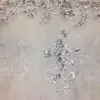 Fornecimento spot tecido com bordado de lantejoulas nova coleção primavera e verão 2021 malha stretch bordado plano tecido para vestido de moda feminina
