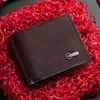 Billetera Corta Ultrafina para Hombre Plegable Simple Casual Portatarjetas Portatarjetas Ligero Portadineros y Boletos En Stock Venta al por Mayor
