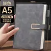 Cuaderno A5 Engrosado con Hebilla Transfronteriza, Libro de Registro para Reuniones de Trabajo, Diario de Oficina, Caja de Regalo Lista para Personalizar