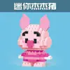 Figura de Personagem Panda Chinês Famoso na Internet, Blocos de Construção de Micropartículas, Brinquedo Educativo de Montagem, Presente para o Dia das Crianças, Caixa Surpresa