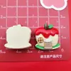 Serie de Casa de Frutas Brillante de Dibujos Animados Accesorios de Resina Clips para el Cabello DIY Decoraciones para Funda de Teléfono Accesorios para Tazas de Agua Pegatinas