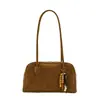 Bolso Minimalista y Elegante 2025 Nueva Moda Otoño e Invierno Bolso de Hombro para Mujer con Acabado de Alta Gama, Bolso Boston Versátil para Debajo del Brazo Tendencia