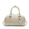 Bolso Boston con textura de nicho transfronterizo para mujer, nuevo bolso de almohada simple de 2025, bolso bandolera de hombro combinable.