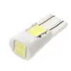 Luz Indicadora de Ancho de Coche Luz Trasera T10 W5W 194 168 Plana 6 Luces Cerámica LED Alta Brillo Resistente y Modificación de Temperatura
