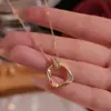 Collar Cuadrado Simple y Elegante para Mujer, Lujo Ligero de Gama Alta, Versátil para el Uso Diario, Cadena para Suéter, Diseño de Nicho, Joyería de Cadena para Clavícula