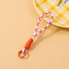 Cordão Colorido para Celular Corda Curta para Pendurar no Pescoço Venda Direta da Fábrica LOGO Personalizado Cartoon Tecido Fofo Material Escolar para Estudantes