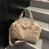 Bolsa de Fitness e Yoga com Aparência Premium, Color Block, com Separação Úmida e Seca, Leve, de Grande Capacidade para Viagem, Multifuncional, Simples e Dobrável