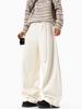 Pantalones Anchos Retro Cielo Estrellado de Corte Limpio para Hombre en Otoño e Invierno Diseño de Traje Xiuhe para Pareja Pantalones Rectos Casuales