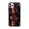 Funda de Teléfono Móvil de Dibujos Animados de Venom con Recubrimiento Anti-Huellas Dactilares de TPU Pintado, Adecuada para Todas las Series de iPhone 16/17/18 Promax