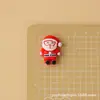 Funda para Teléfono Serie Navideña de Dibujos Animados Lindos Accesorios para el Cabello Elásticos Materiales Pasador Adornos Pegamento de Crema DIY Accesorios de Resina