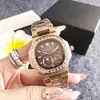 Reloj Retro para Mujer Transfronterizo con Movimiento de Cuarzo Resistente al Agua, Tendencia Retro, Popular en Internet, Celebridad, con Calendario, Doble Círculo, Imitación de Reloj Mecánico