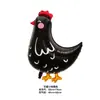 Balão de Folha de Alumínio Criativo de Animal de Desenho Animado Encher com Hélio Aniversário de Bebê Festival Decoração Surpresa Arranjo de Cena