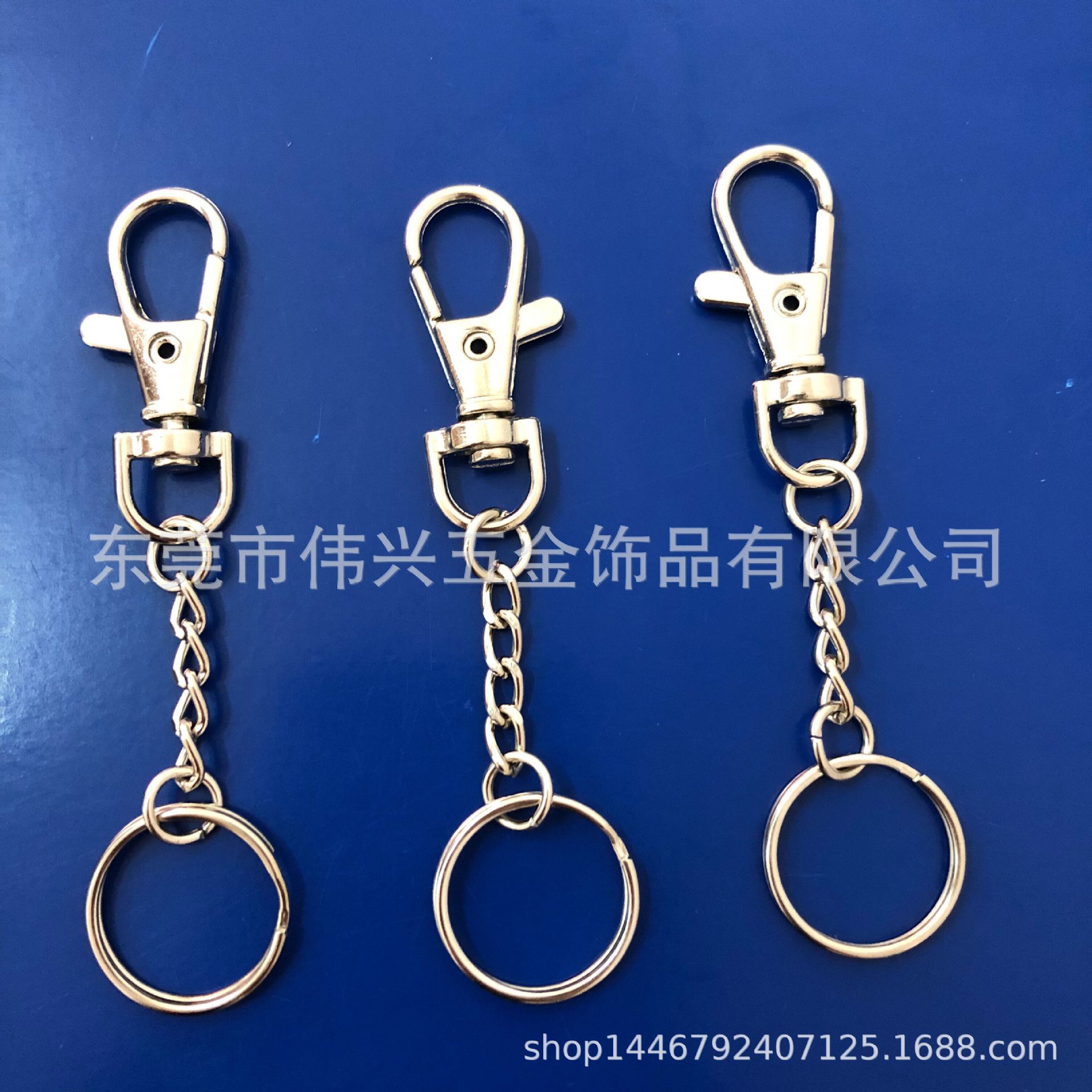 钥匙圈钥匙扣狗扣珠链