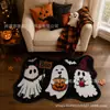 TEMU Amazon TK Más Vendido Felpudo de Calabaza de Halloween, Bruja, Fantasma y Extraterrestre para Entrada, Sala de Estar y Pasillo