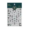 Tensor Infantil Bambú Panda Pegatinas para Uñas Mn299 Lindo Dibujo Animado Animal Suave Serie de Colaboración Mn