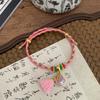 2026 Festival do Barco-Dragão Pulseira de Corda Colorida Bênção Feita à Mão para Adultos, Crianças e Bebês, Pulseira de Sachê de Zongzi, Corda Vermelha, Novo